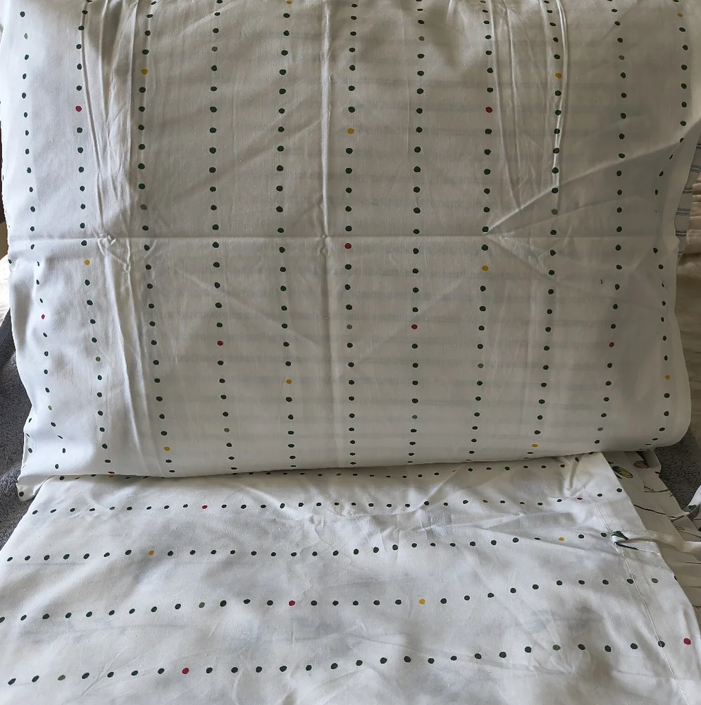 IKEA NattsLanda Twin Floral Duvet Cover Pillowcase Set Multicolor Bedding